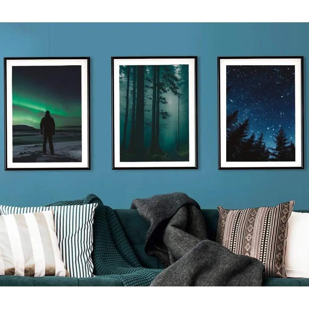 Постер Аврора 39x49 см 3 шт АРТ ДИЗАЙН STLM-2170023
