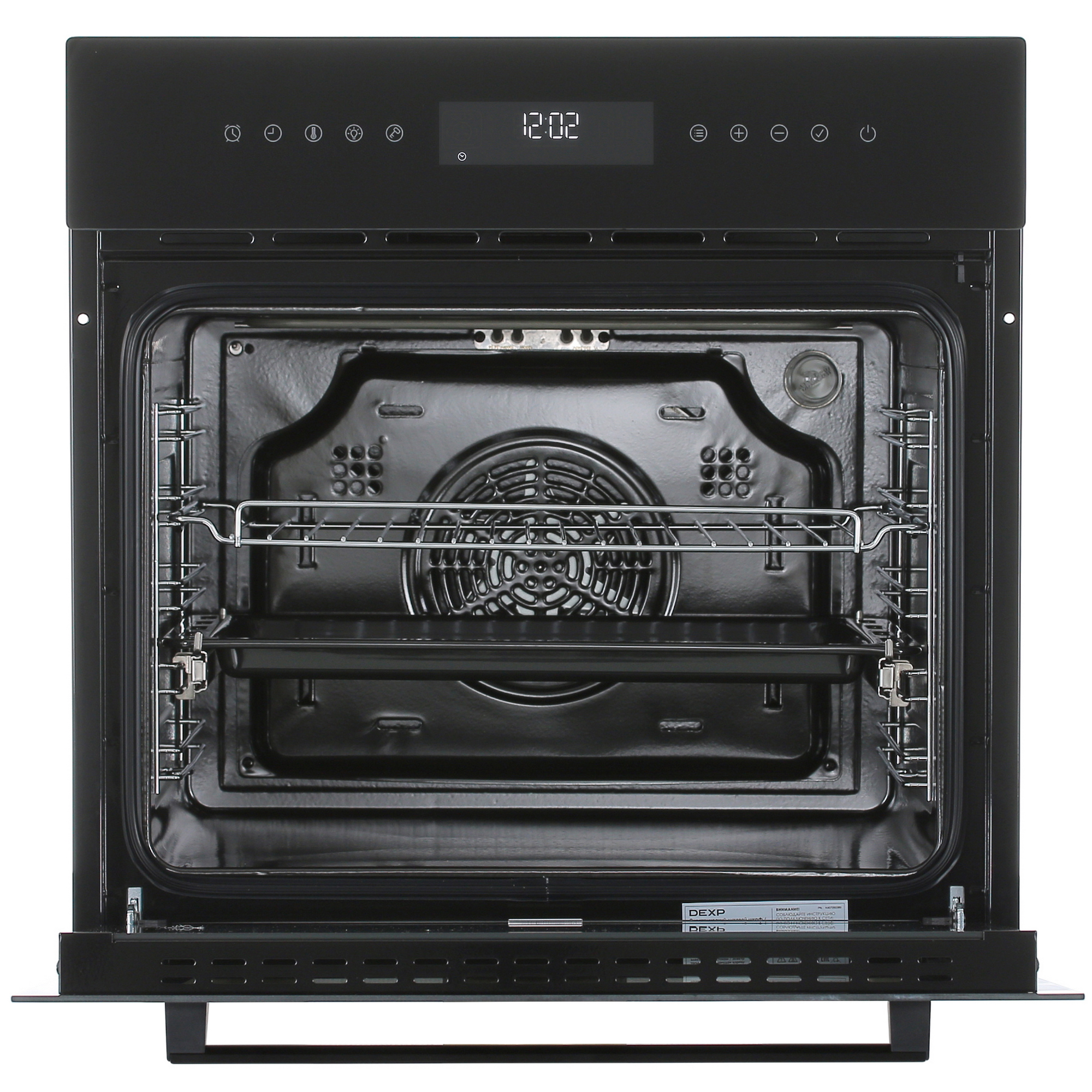 9048546 Электрический духовой шкаф DEXP 1YLO60DFT черный STDN-0036159 - Вид №7