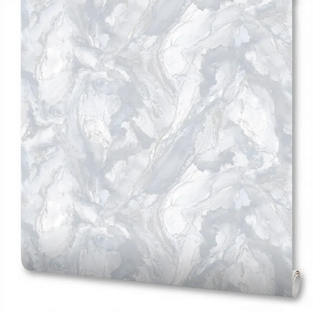 NEW AGE Sangay - Флизелиновые обои серого цвета 1.06 м 89389766 STLM-1409052