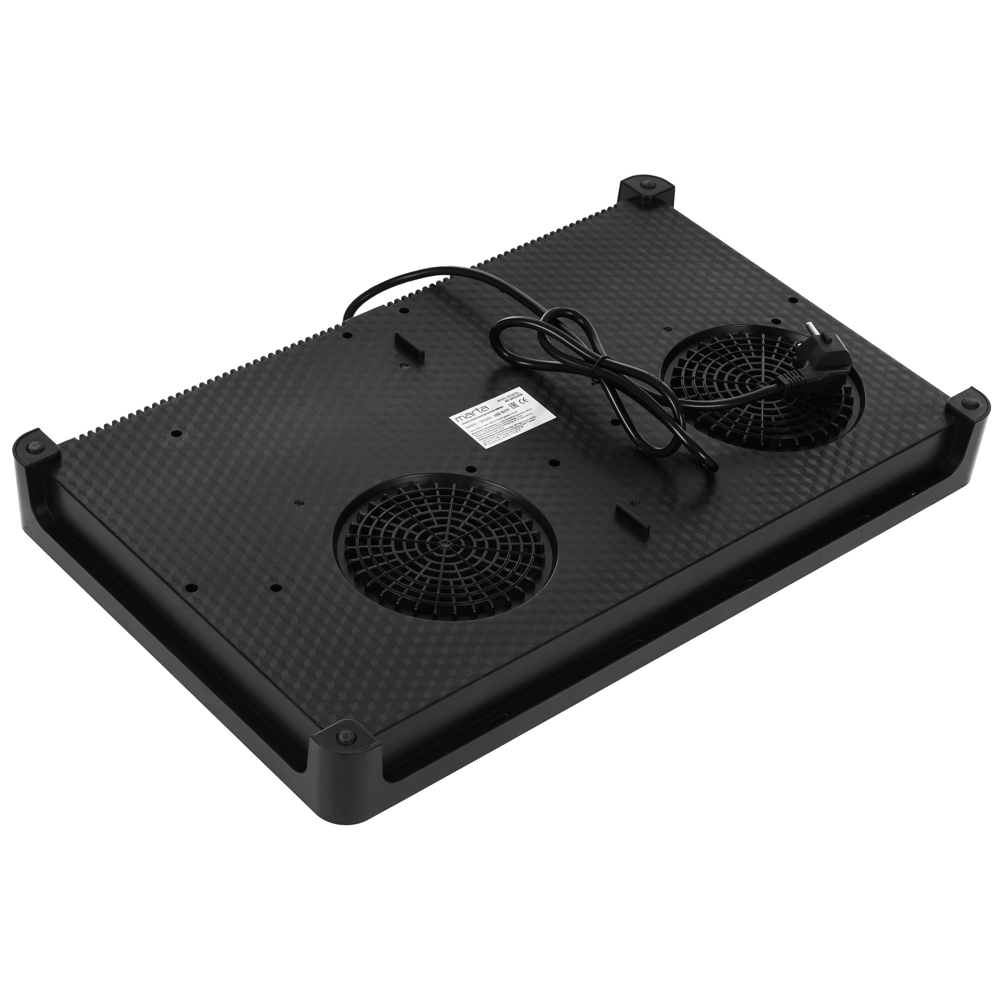 9177364 Плита компактная электрическая MARTA MT-HP4229A черный STDN-0038691 - Вид №3