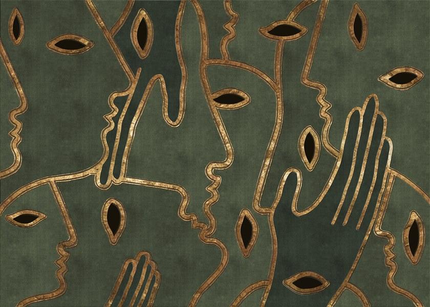 Affreschi & Affreschi Рулонные экологические гипсовые обои Season 1 Kw1006 - Вид №1