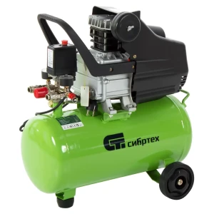 Компрессор безмасляный Сибртех 24 л 1.5 кВт