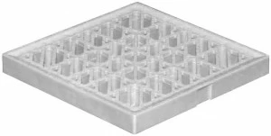 First Corporation Решетка радиатора автомобиля с защитой от пяток из противоударного ПВХ First plast Sgd20g