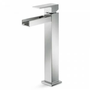 Смеситель однорычажный, высокая версия для верхней раковины, без сливного гарнитура ERGO OPEN NEWFORM Италия