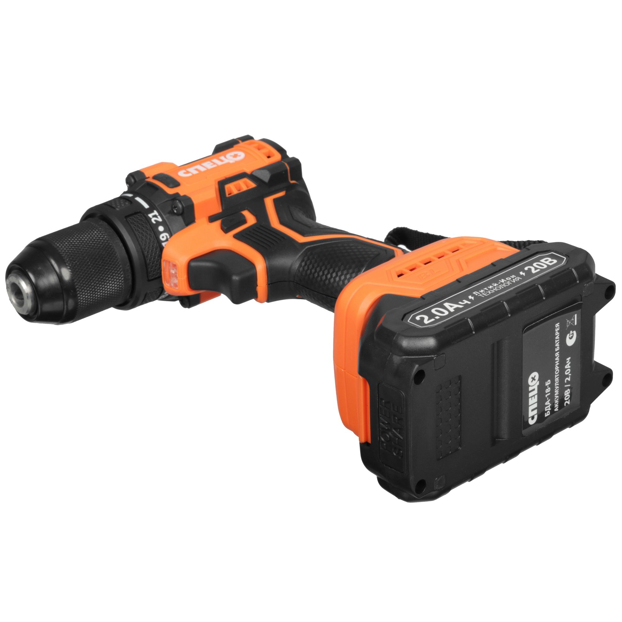 Дрель-шуруповерт Спец БДА-18-Б 5637918 STDN-0073521 - Вид №7