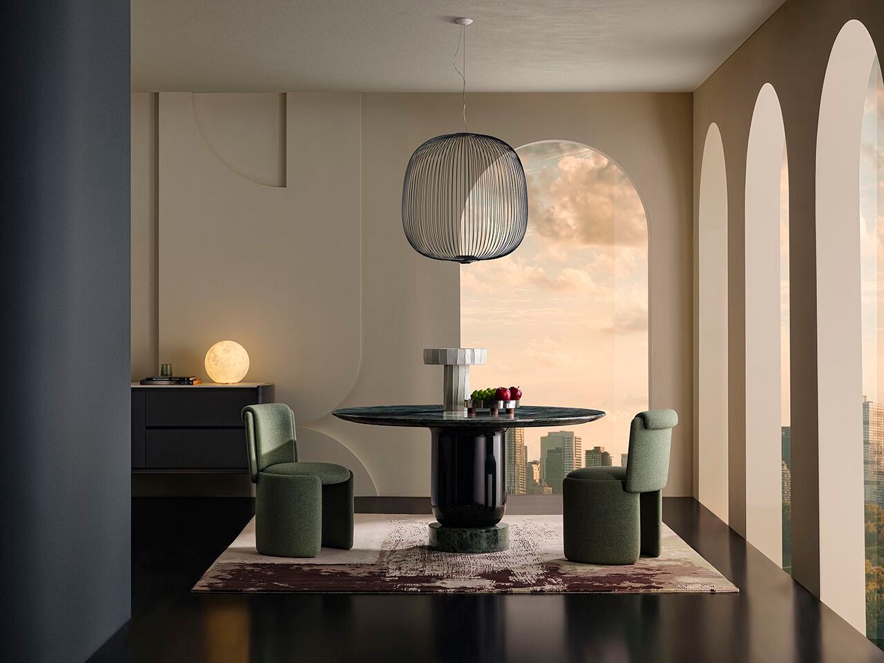 Круглый обеденный стол HC28 maison COLOS ARCH-00150812 - Вид №2