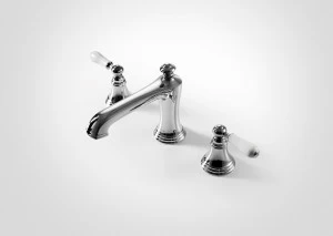 Смеситель для умывальника на три отверстия Zollern F25193CP bravat