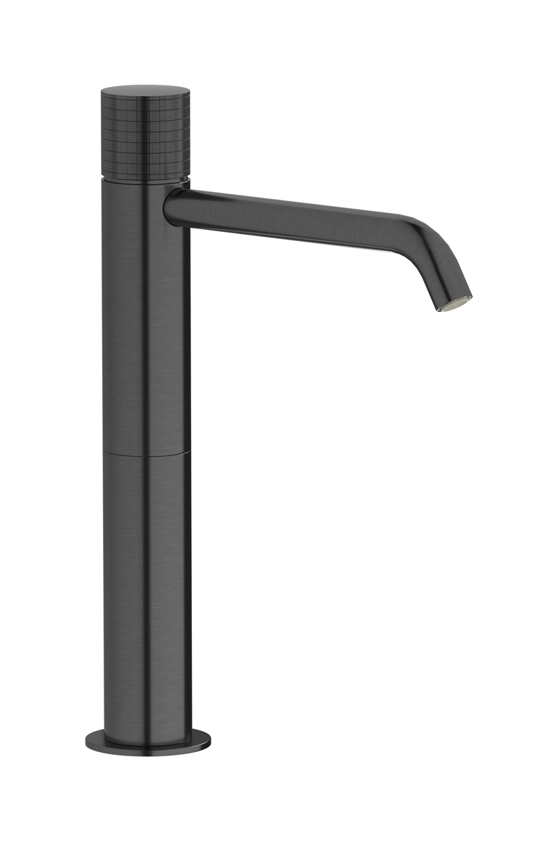 Монорычажный смеситель для кухни WE ARE IB ga370cs Brushed Black Chrome Kitchen