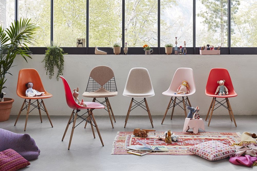 Мягкий стул из ткани VITRA Eames Plastic Chair ARCH-00071507 - Вид №36