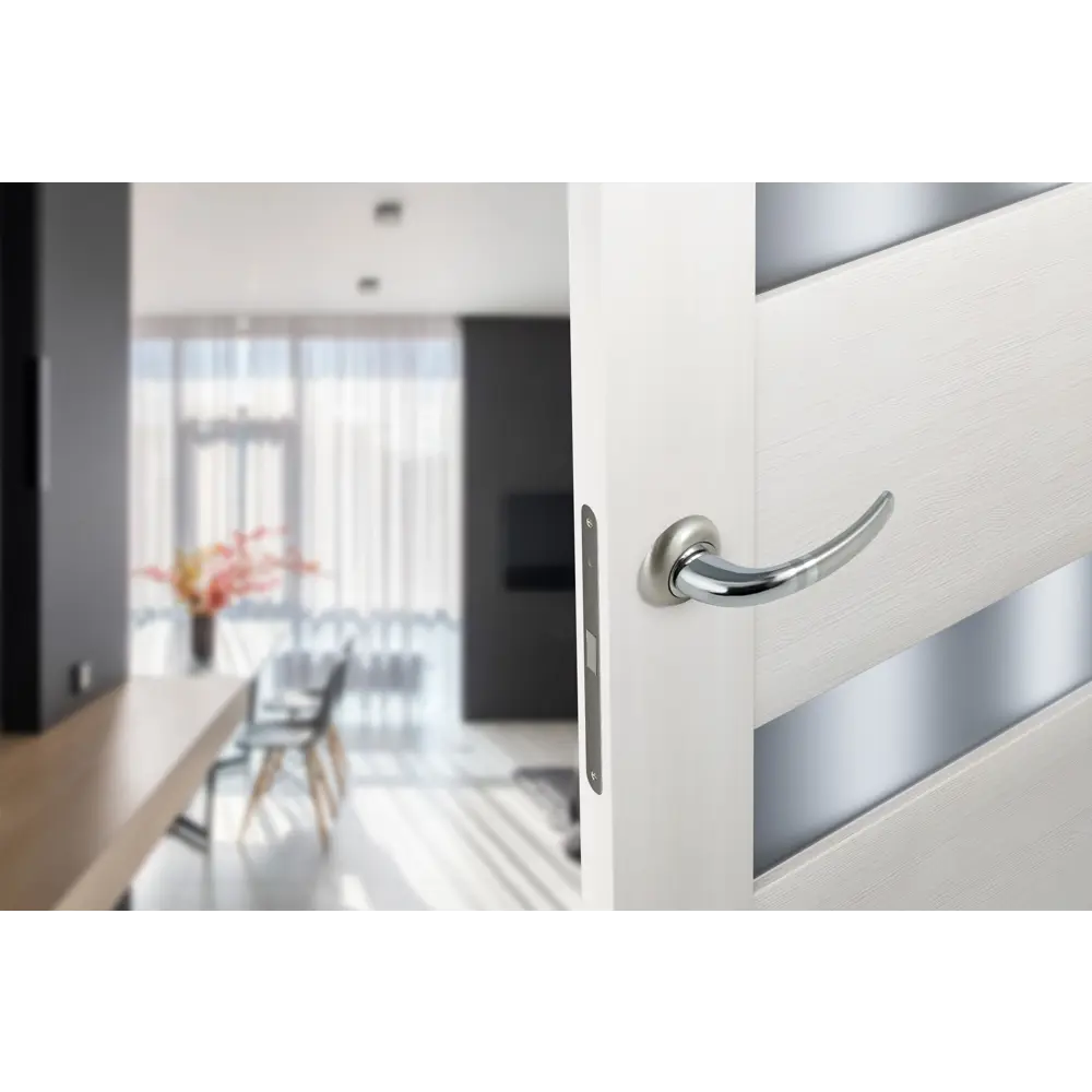 Дверные ручки Edson для межкомнатных дверей в стиле никель 85168564 STLM-0059339 - Вид №5