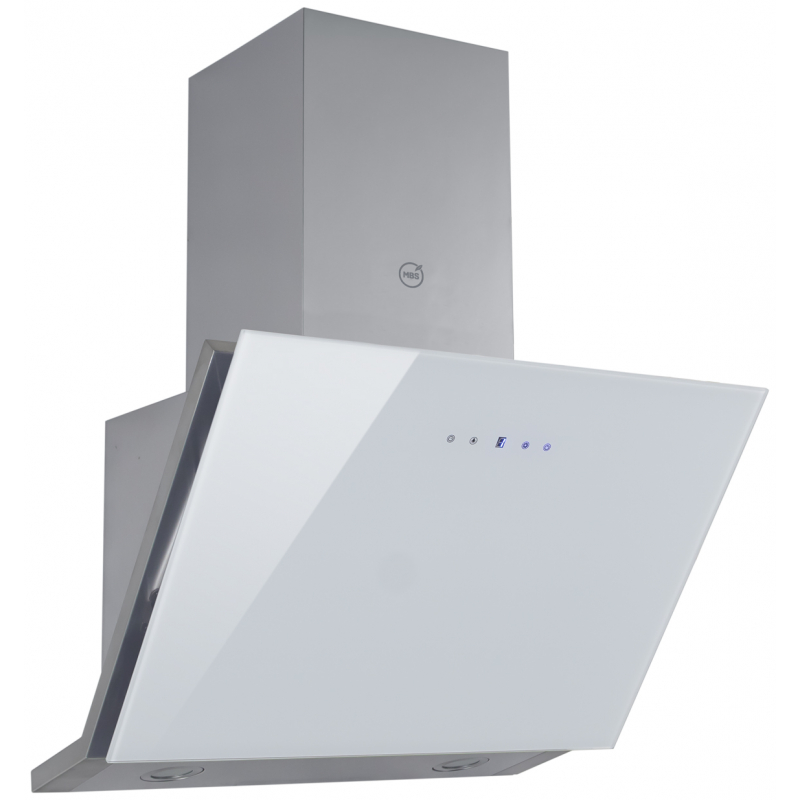8189823 Вытяжка наклонная MBS ABELIA 160 GLASS белый/белый STDN-0015297