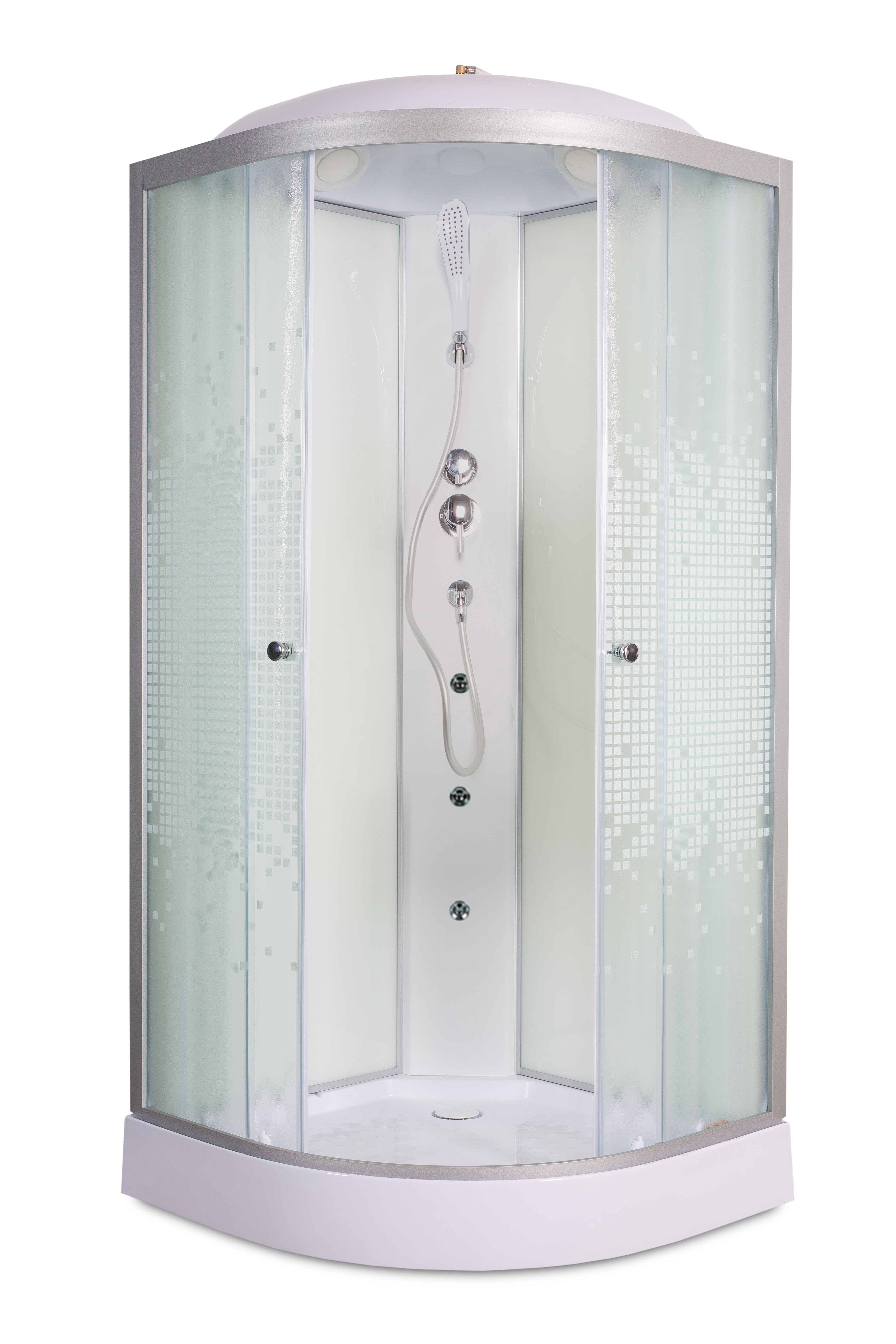 ЕМ2712 L N LED с гм. Душевая кабина DETO Серия ЕМ L 909 с гидромассажем - Вид №27