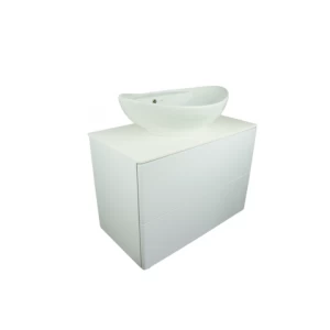 Orange Ot-75TuSTONE+G60 Тумба подвесная Otto c раковиной Гамма 600 Хром