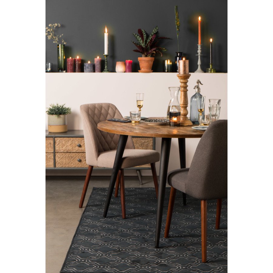 Ковер Feike 160x230 темно-синий White Label Living 6000177 - Вид №1