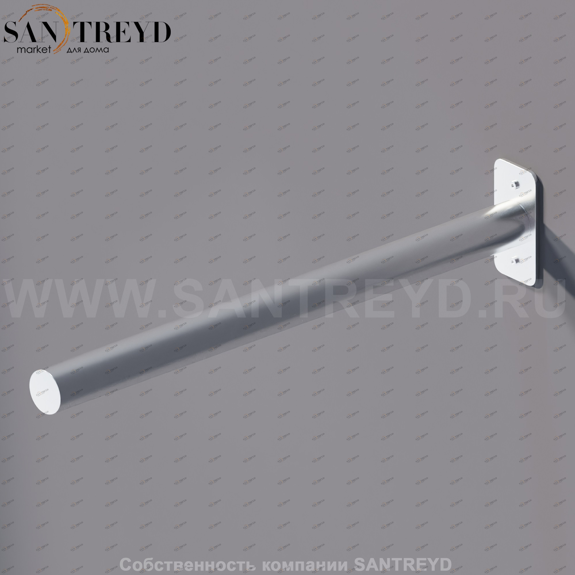 Agape MACH 2 Плотенцедержатель хромированный сатин AMC20934SP