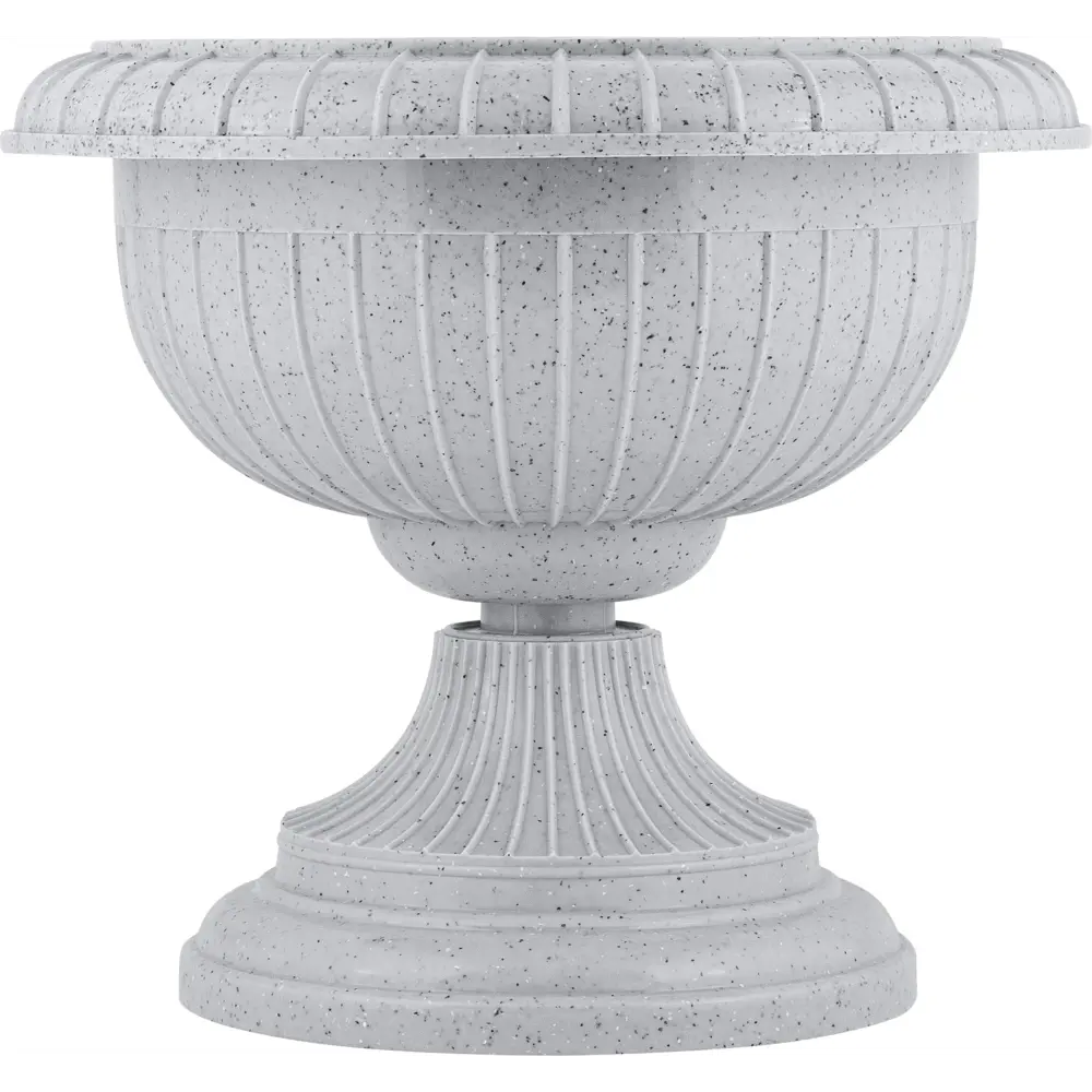 INGREEN Вазон на ножке для цветов и растений в стиле светлый камень 89359543 STONE STLM-0962666 - Вид №1