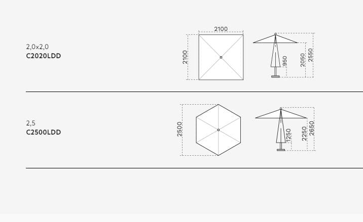 Ткань зонтик Scolaro Parasol Лидо ARCH-00086687 - Вид №4