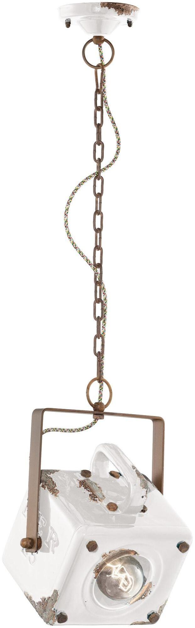 FERROLUCE Регулируемый керамический подвесной светильник в индустриальном стиле Industrial C1652 - Вид №2