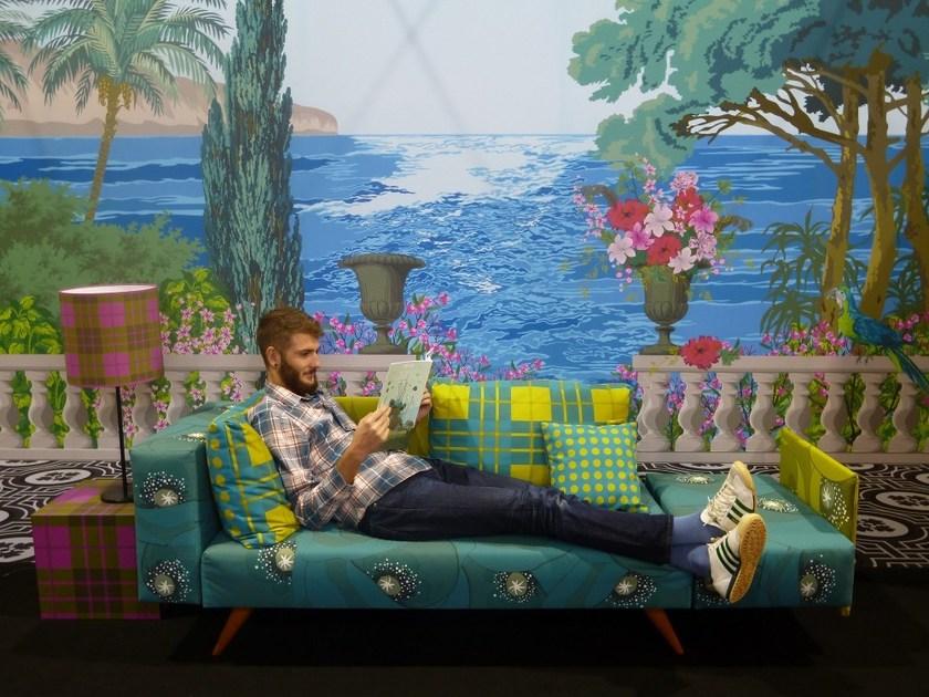 CONCEPTUWALL Диван-кровать из ткани Coquelicot sun-id-1474304 - Вид №8