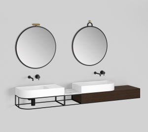 Ex.T Nouveau Консоль с раковиной и ящиком Nouveau-comp_3