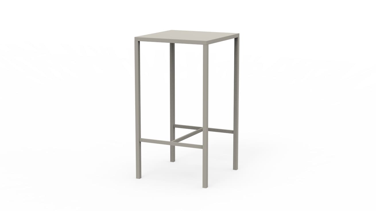 Высокий квадратный металлический садовый стол Vermobil SEASIDE ARCH-00134681 - Вид №11