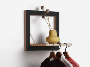 Вешалка для одежды из фанеры