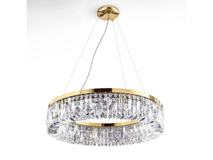 Подвесной светильник с кристаллами