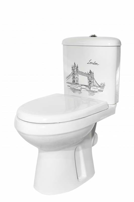 1804 Лорена, декор «Лондон» Строй керамика сервис Santreyd  - Вид №3