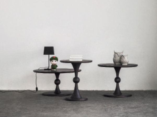 Bodema Круглый лакированный журнальный столик  Cle001/cle002/cle003  - Вид №4