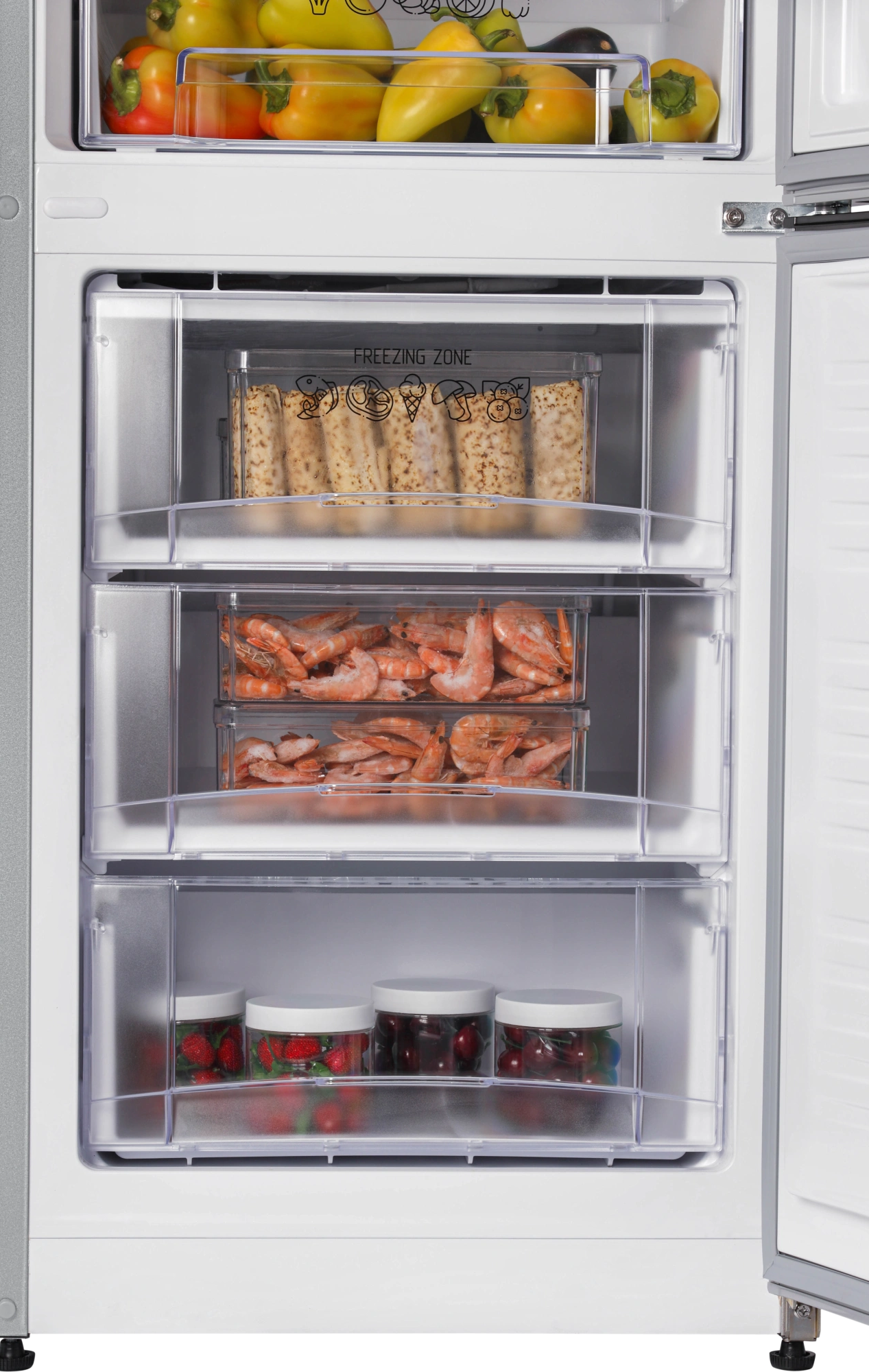 9291895 Холодильник с морозильником   NORD NRB 132 S серебристый STDN-0031189 - Вид №6