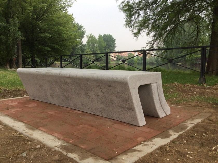 Manufatti Viscio Реконструированная каменная скамья без спинки sun-id-1428234 - Вид №2