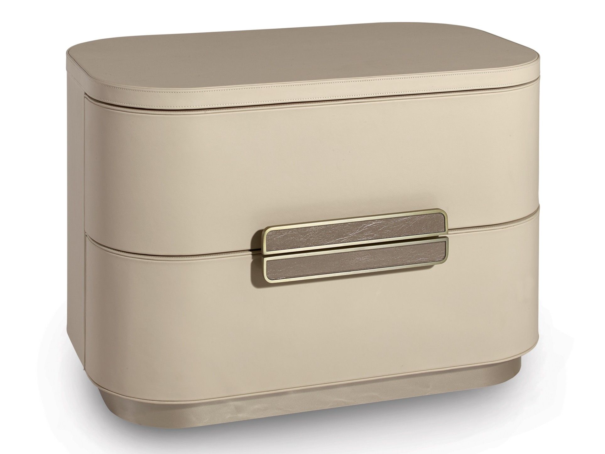 Кожаная тумбочка с ящиками Sicis Amidele ARCH-00016917