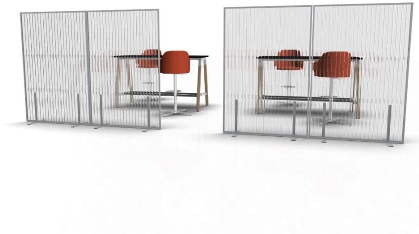 STUDIO T Офисная перегородка из поликарбоната Inuno Pa16 - Вид №5
