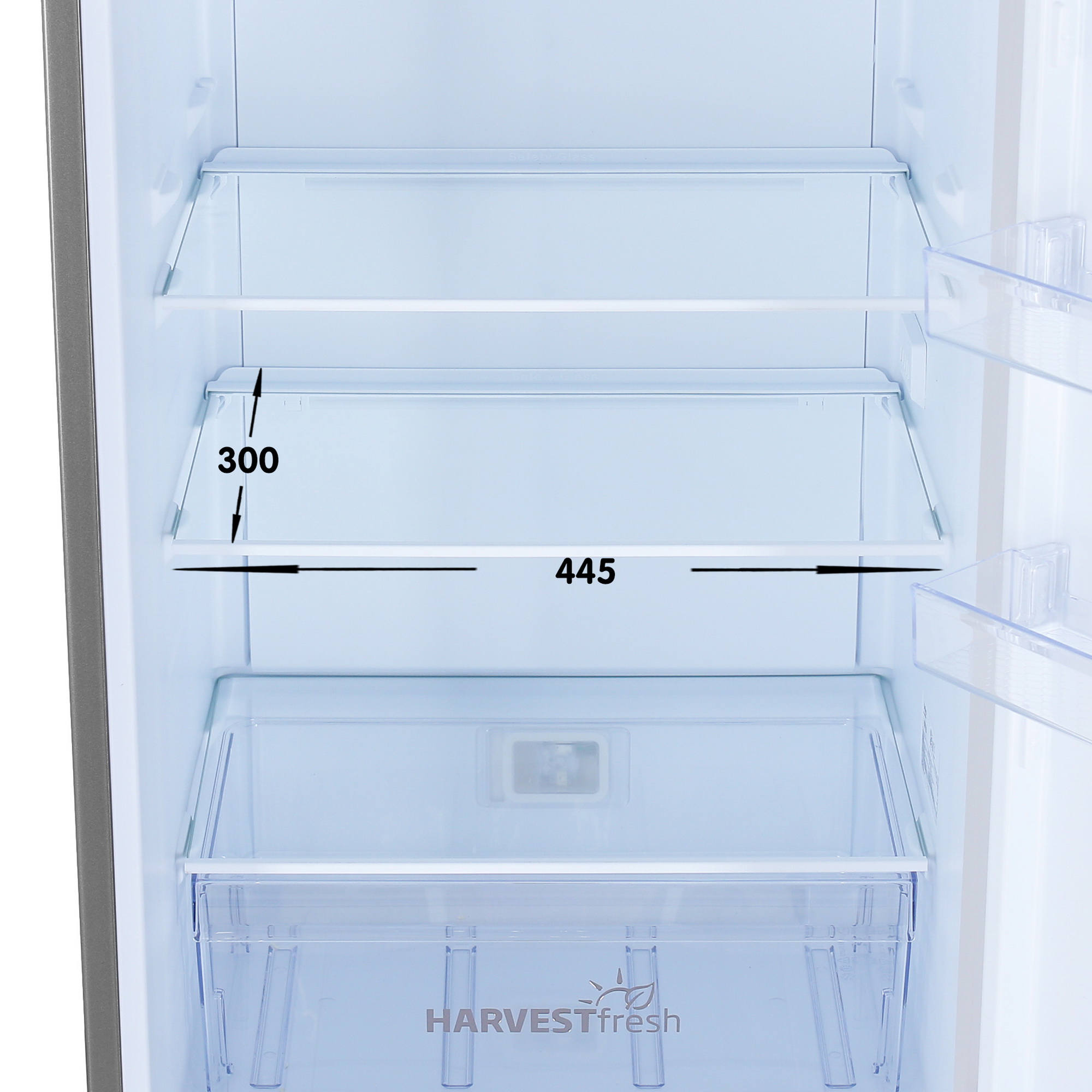 5449140 Холодильник с морозильником   Beko B3R0CNK332HX серый STDN-0111562 - Вид №8