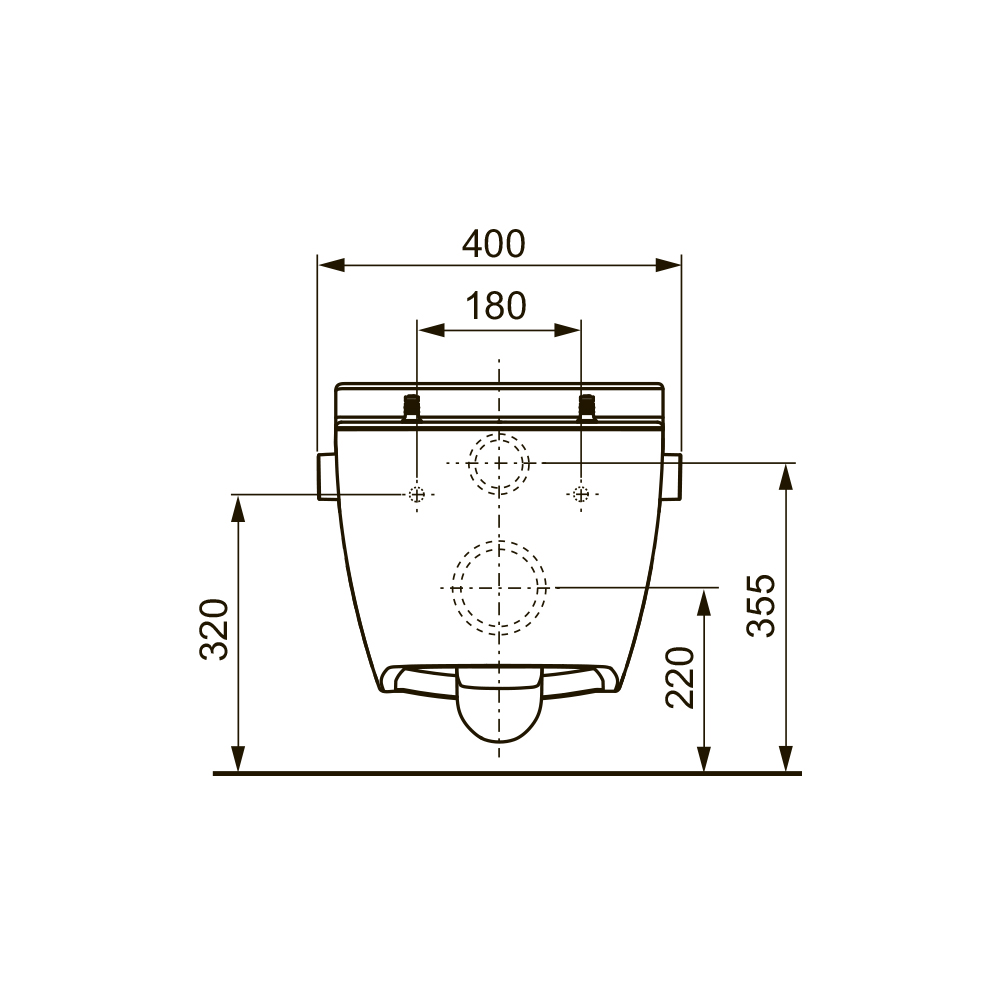 K440407.WC2 Комплекты из инсталляций, панелей смыва и унитазов one Tece  - Вид №6