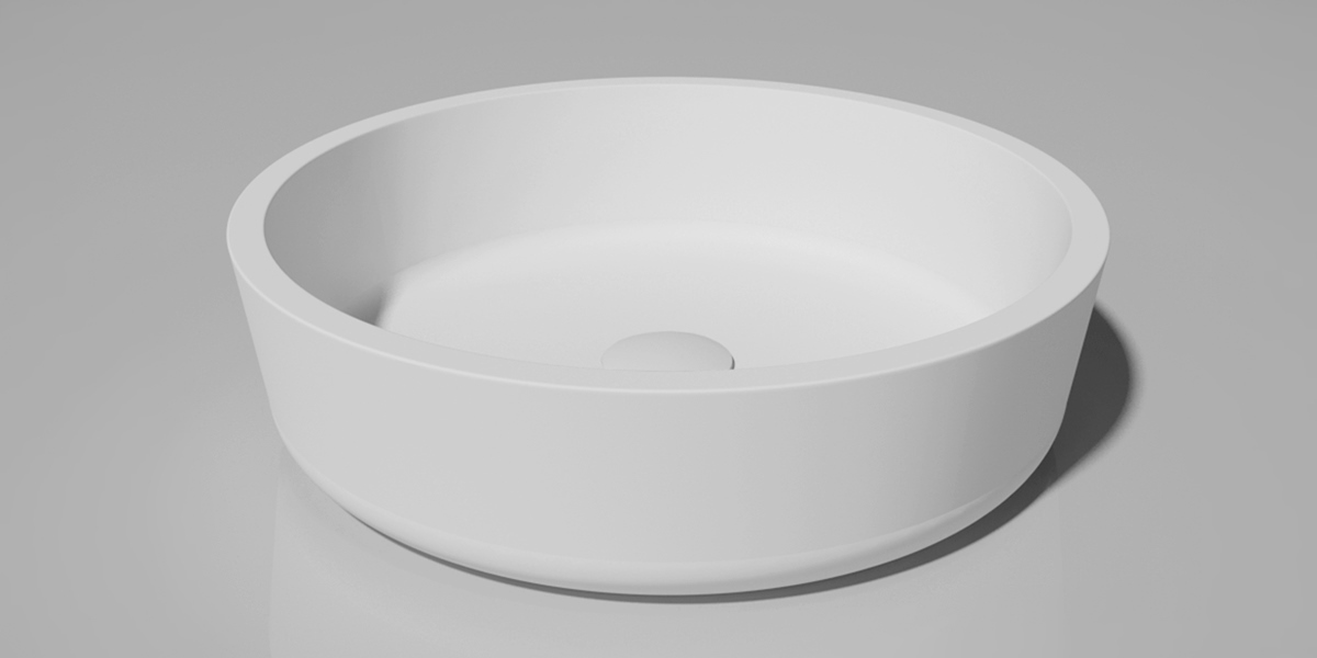GLDB1R379 Накладная раковина на столешницу  овальная Dimasi  - Вид №1