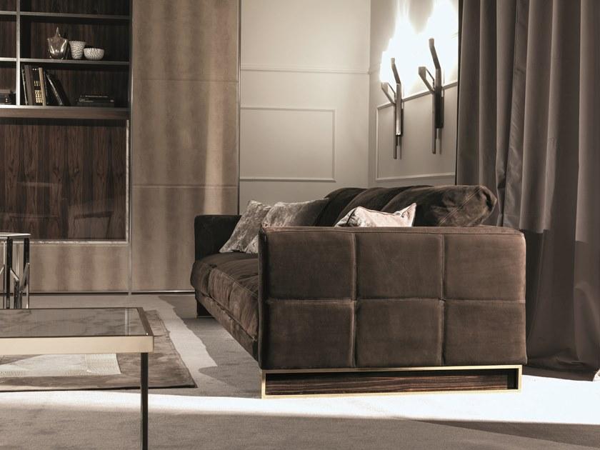 Longhi 3-х местный кожаный диван Loveluxe W 560 - Вид №1