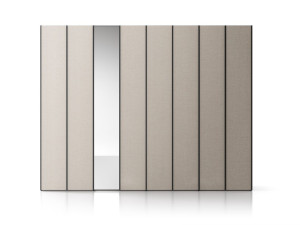 Деревянная секционная гардеробная