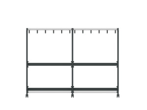 Стальная вешалка с порошковым покрытием