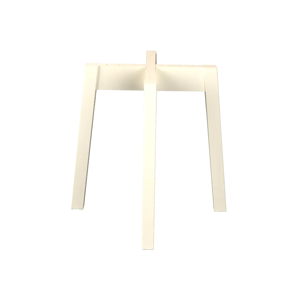 Каркас для табурета Гавр Delinia 33x33x41.5 см 42 см дерево цвет слоновая кость 83697034 STLM-2002580  - Вид №2