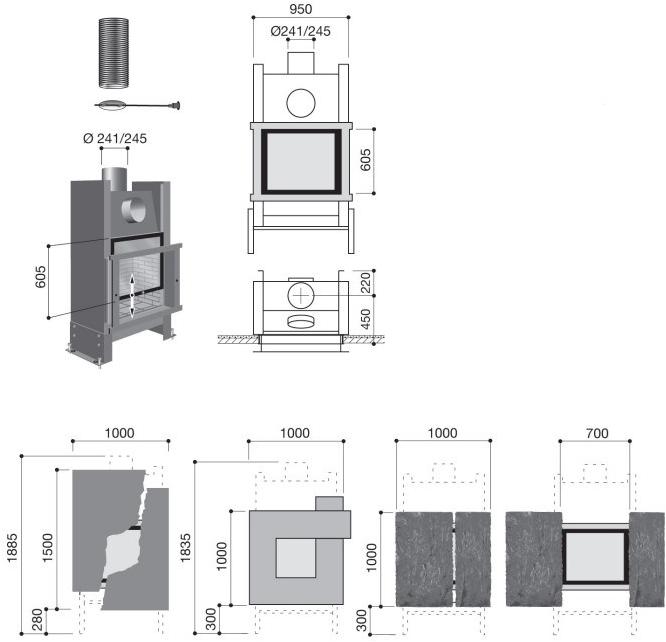 Focus creation Облицовка камина сталью Métafocus sun-id-1507130 - Вид №1
