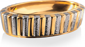 10593257 L’Objet Чаша овальная 20x13x5см "Золотой вояж" (позолота, платиновое покрытие) Фарфор