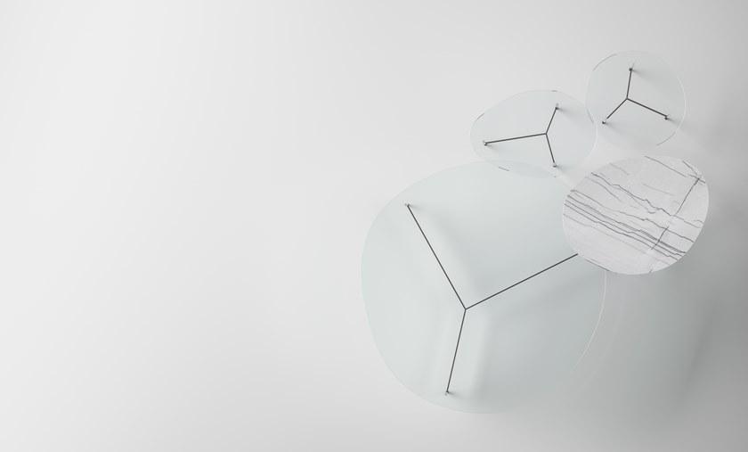 Tonelli Design Журнальный столик с мраморной столешницей sun-id-1403486 - Вид №2