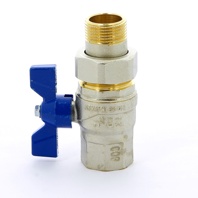 Кран шаровой НВ с разъемным соединением EVOLUTION бабочка F.I.V. 3/4" FIV 80005034