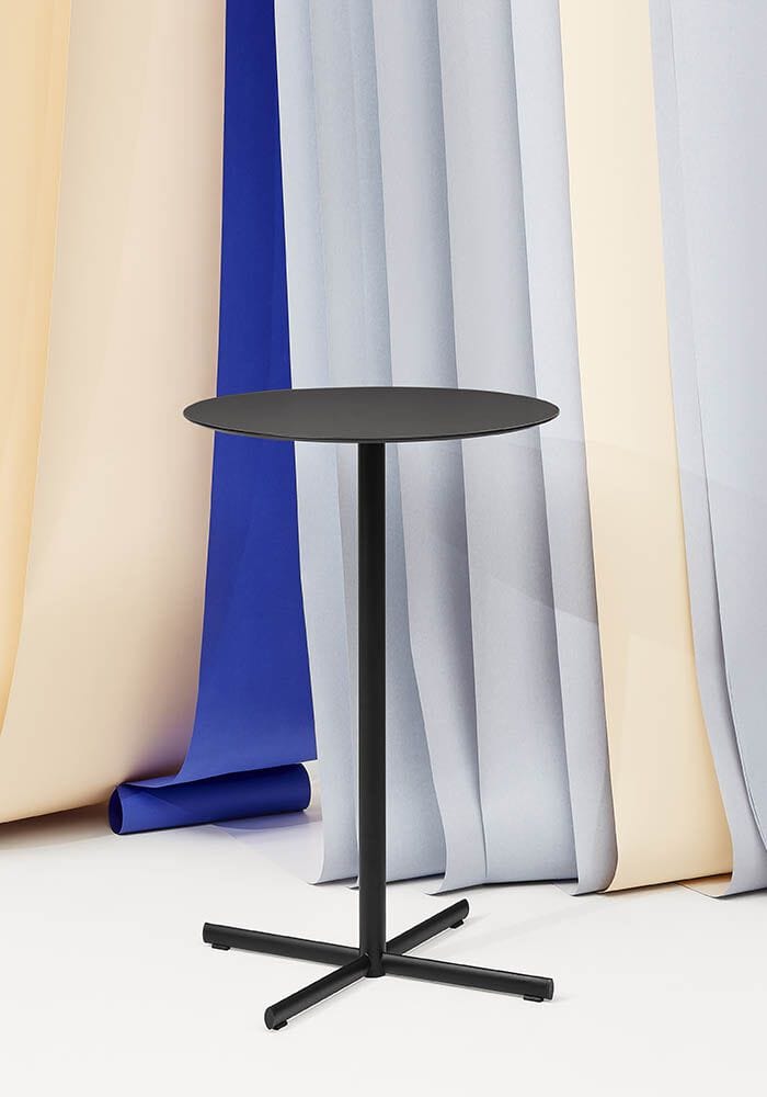 Высокий круглый стол из HPL и стали с 4-спицевым основанием Infiniti Feluca ARCH-00084070 - Вид №3