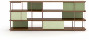 Momocca Модульный двухсторонний книжный шкаф Julia Ja05
