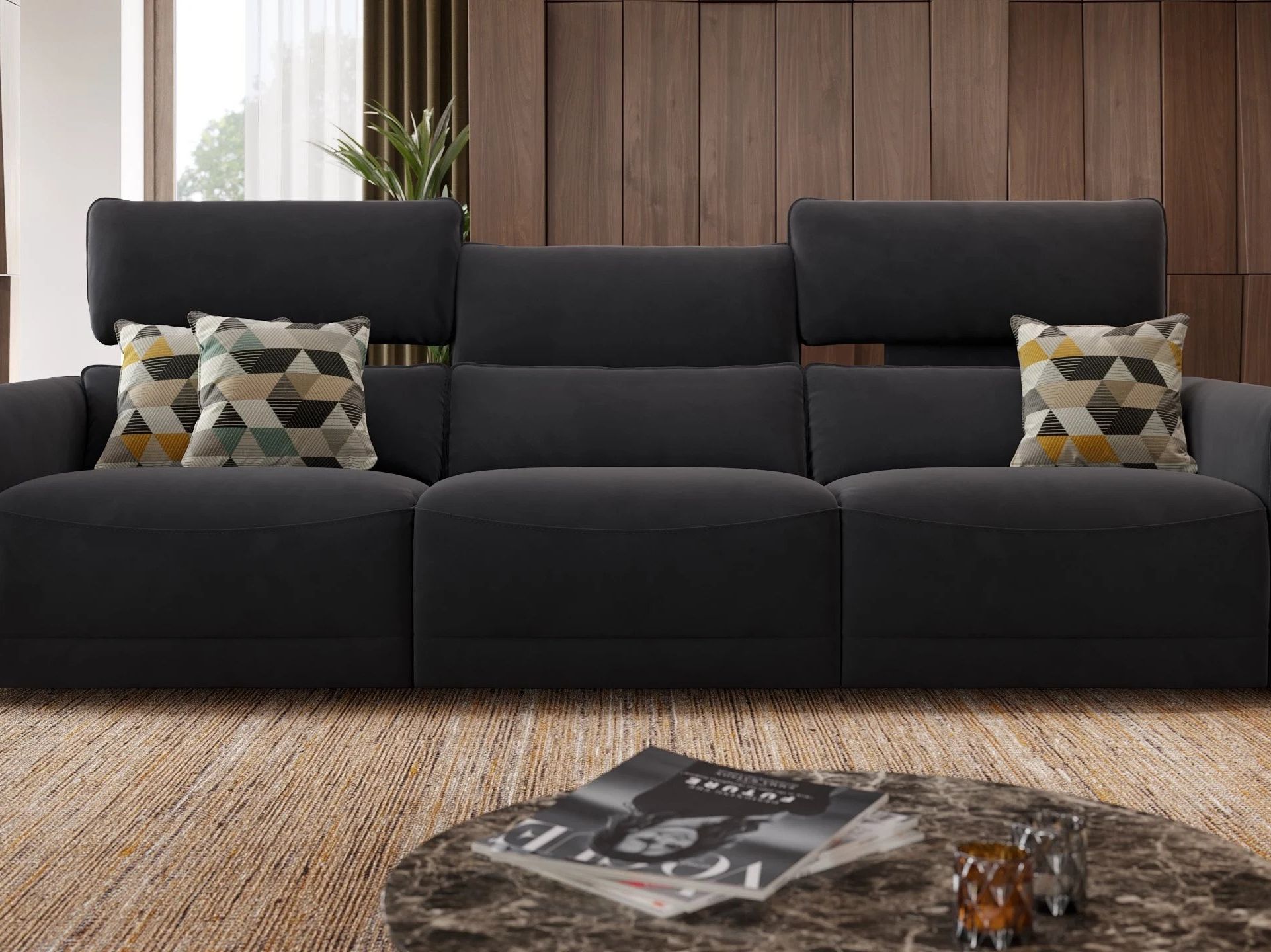 3-местный тканевый диван с электрическим движением Sofanella GALA XXL ARCH-00145532 - Вид №4