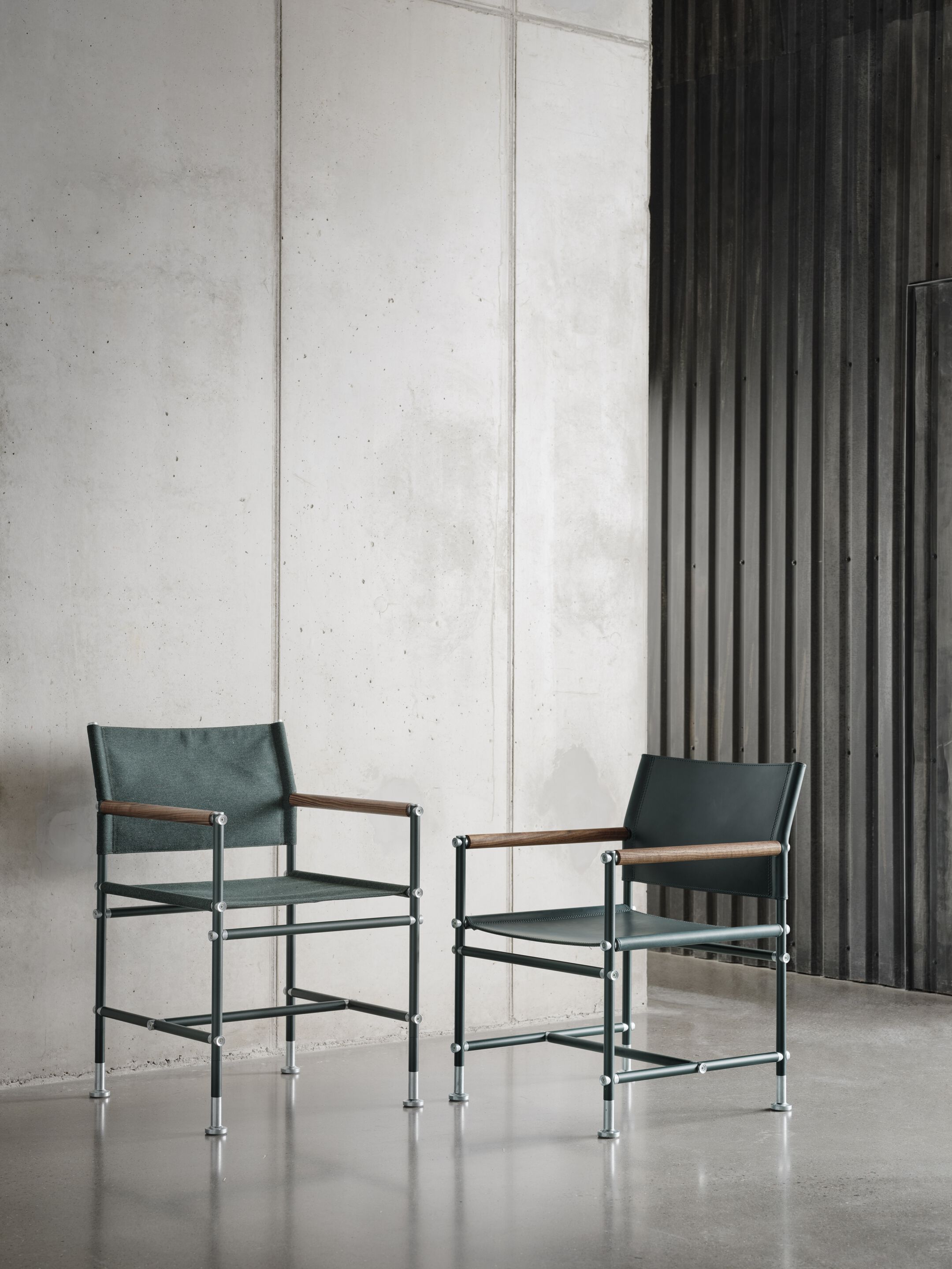 Тканевый стул с подлокотниками Bla Station Able ARCH-00137385 - Вид №21