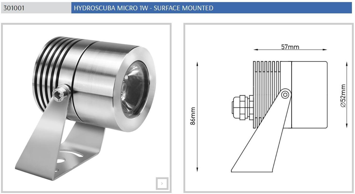 PUK Светодиодная иммерсионная лампа из нержавеющей стали sun-id-1402853 - Вид №16