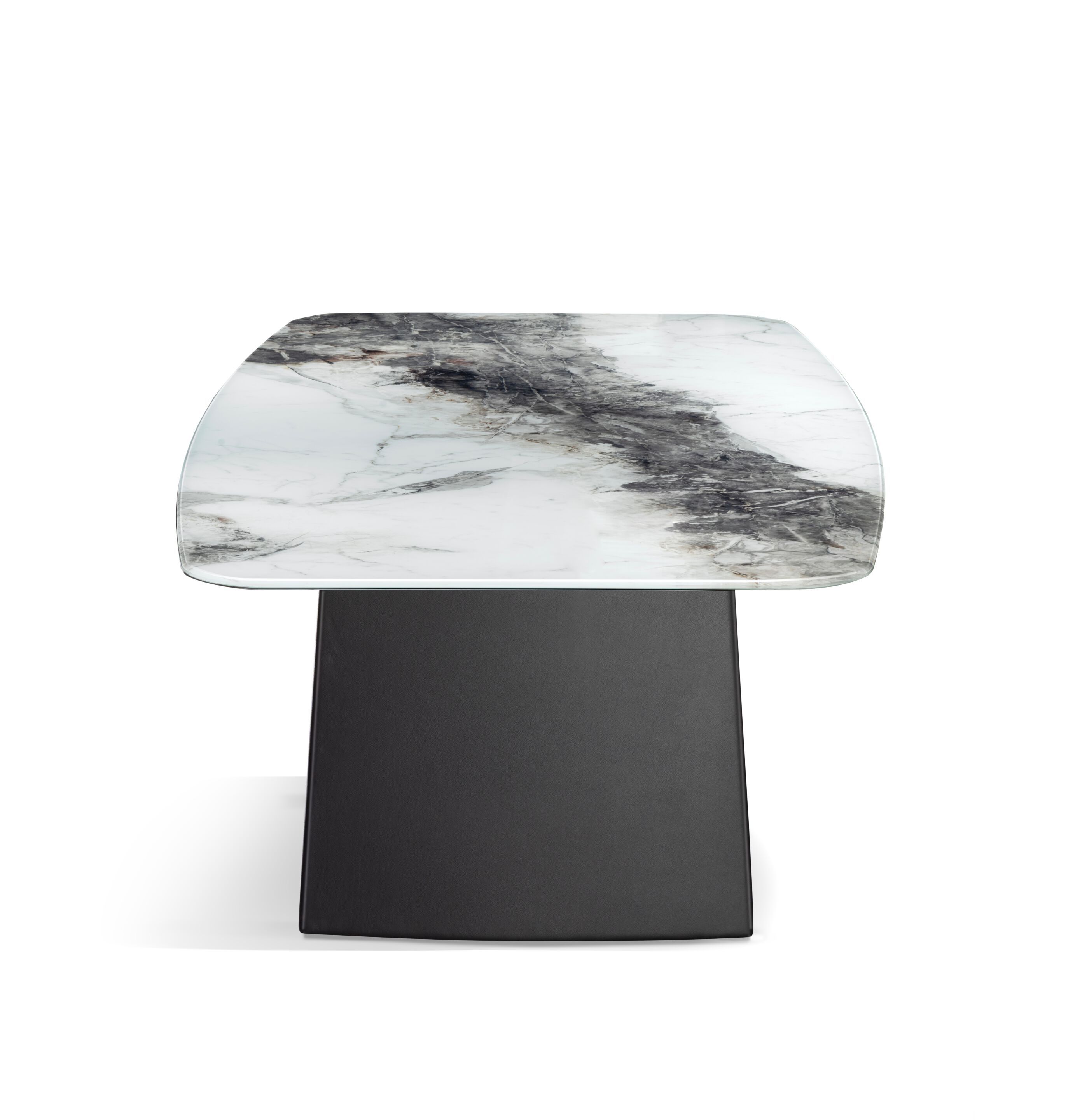 Стол со стеклянной столешницей с шелкографией GABER TWIRLI ARCH-00132356 - Вид №1